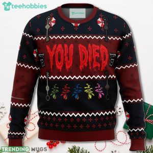 Resident Evil You Died Christmas Sweater For Men Women Sweater