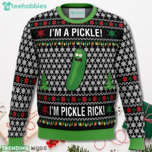 Rick And Morty Pickle Rick Christmas Sweater For Men Women Sweater