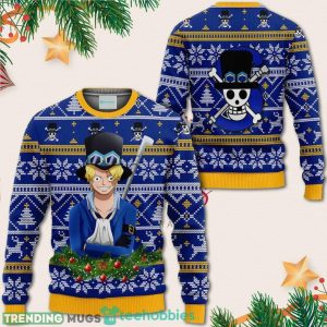Sabo Christmas Sweater Custom One Piece Anime Xmas Shirt For Men Women Sweater