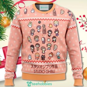 Studio Ghibli Cuties Christmas Sweater For Men Women Sweater