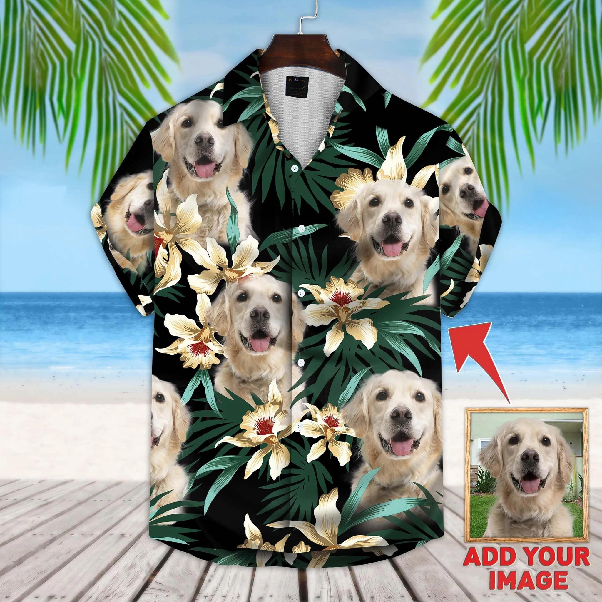 Custom photo Dog floral Aloha Shirt, dog Flowers Pattern Short Sleeve Hawaiian Shirt, Dog Hawaiian shirt For Men, Women Hawaiian Shirt Custom photo Dog floral Aloha Shirt, dog Flowers Pattern Short Sleeve Hawaiian Shirt, Dog Hawaiian shirt For Men, Women Hawaiian Shirt