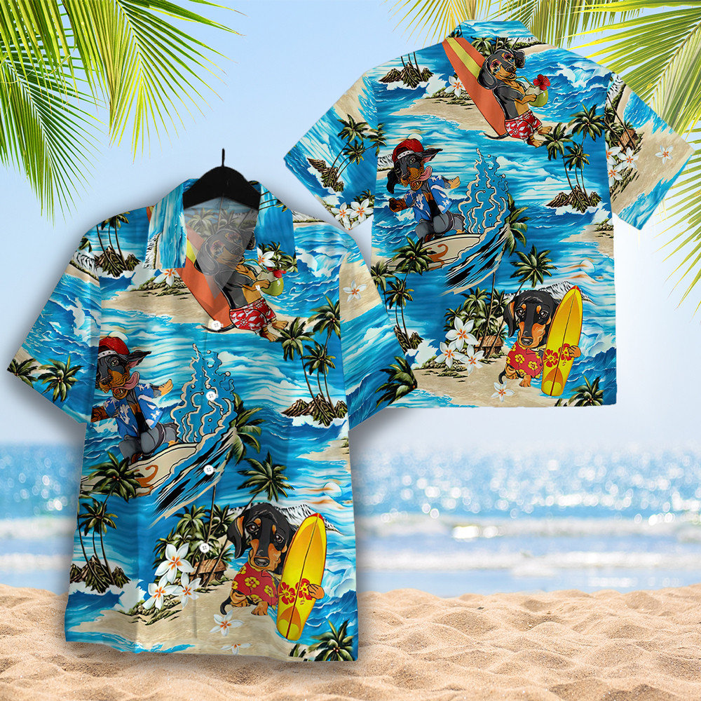 Dachshund Aloha Hawaiian Shirts, Dog Hawaiian shirt For Men, Women Hawaiian Shirt Dachshund Aloha Hawaiian Shirts, Dog Hawaiian shirt For Men, Women Hawaiian Shirt