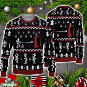 3D Castlevania Classic Game Ugly Christmas Sweater Christmas Holiday Gift 3D Sweater