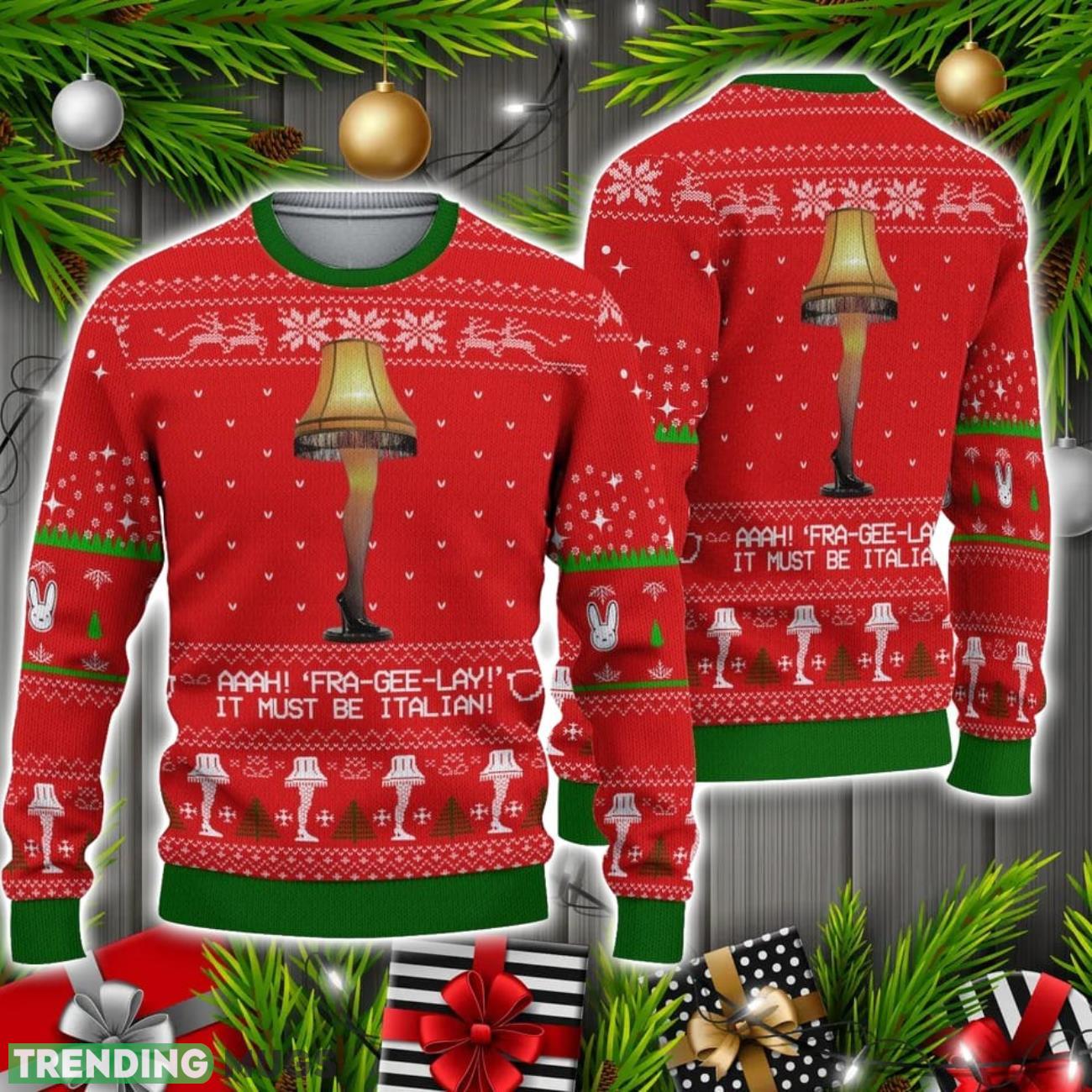 A Christmas Story Ugly Sweater Christmas Holiday Gift 3D Sweater A Christmas Story Ugly Sweater Christmas Holiday Gift 3D Sweater