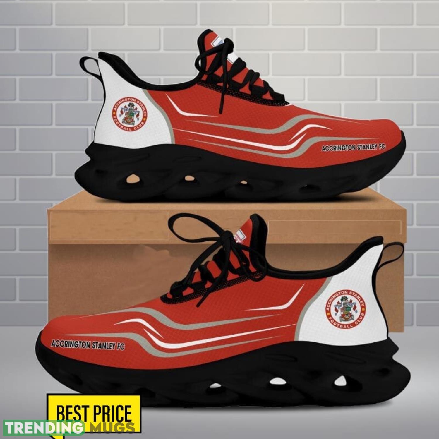 Accrington Stanley Max Soul Shoes Sneakers For Fans Max Soul Accrington Stanley Max Soul Shoes Sneakers For Fans Max Soul