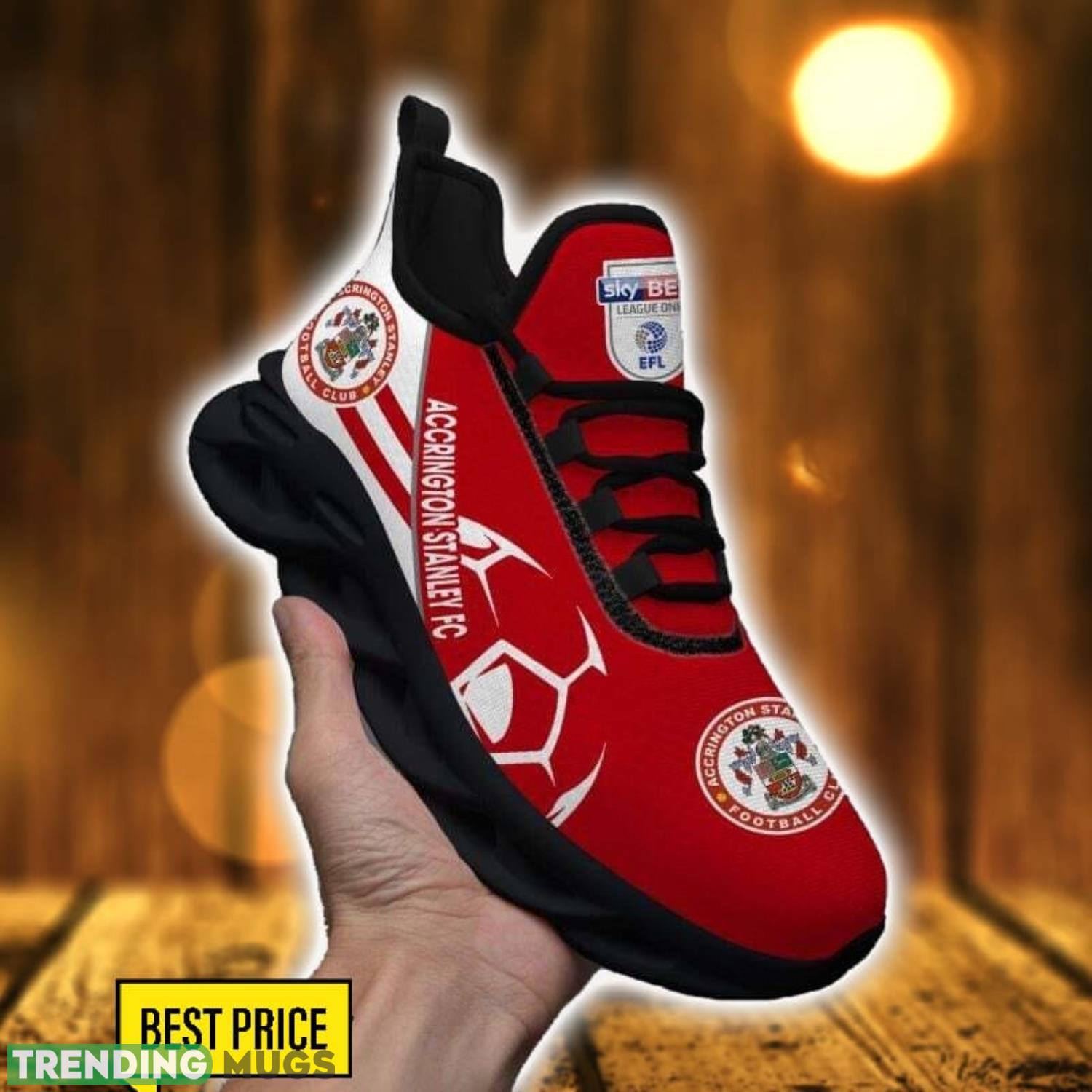Accrington Stanley Max Soul Shoes Sport Gift For Men And Women Max Soul Accrington Stanley Max Soul Shoes Sport Gift For Men And Women Max Soul