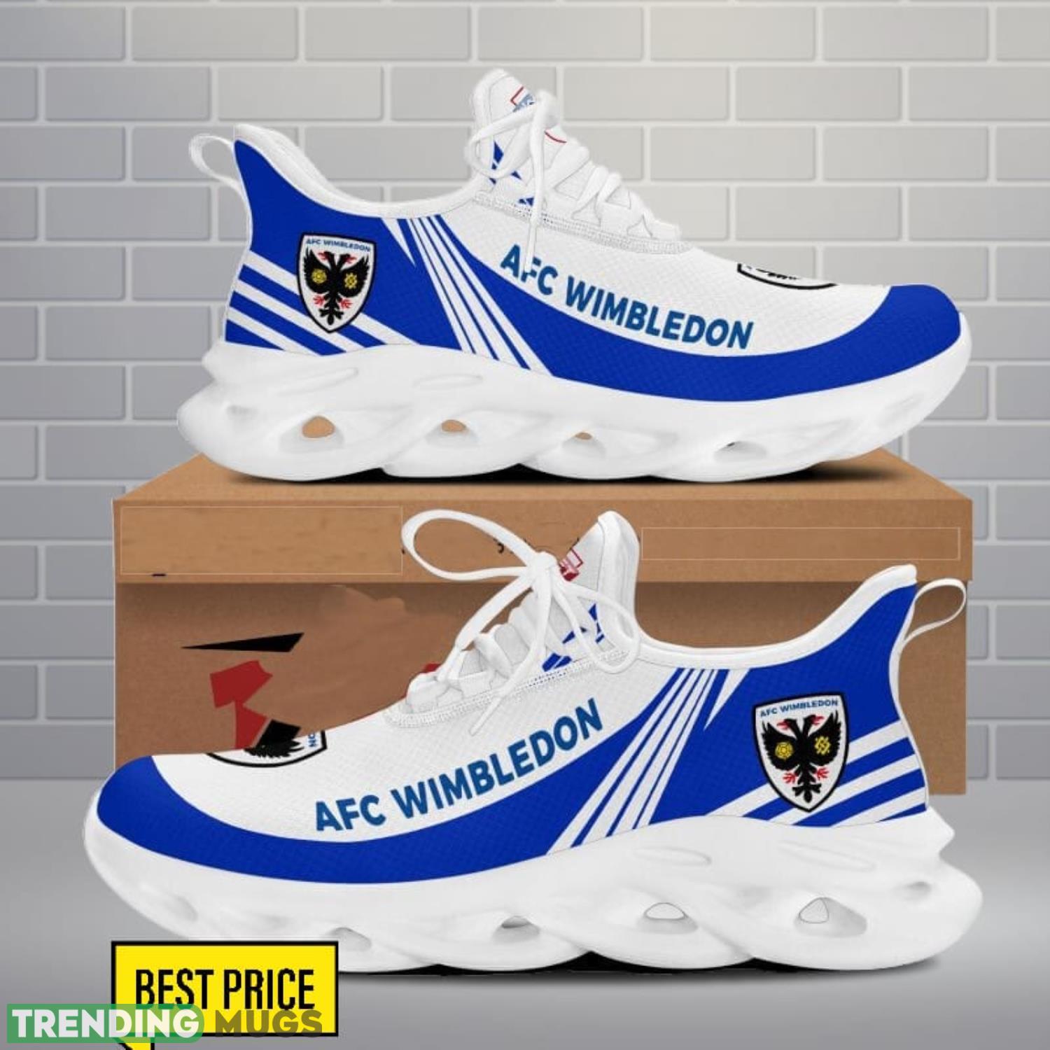 AFC Wimbledon Max Soul Shoes Sport Gift For Men And Women Max Soul AFC Wimbledon Max Soul Shoes Sport Gift For Men And Women Max Soul