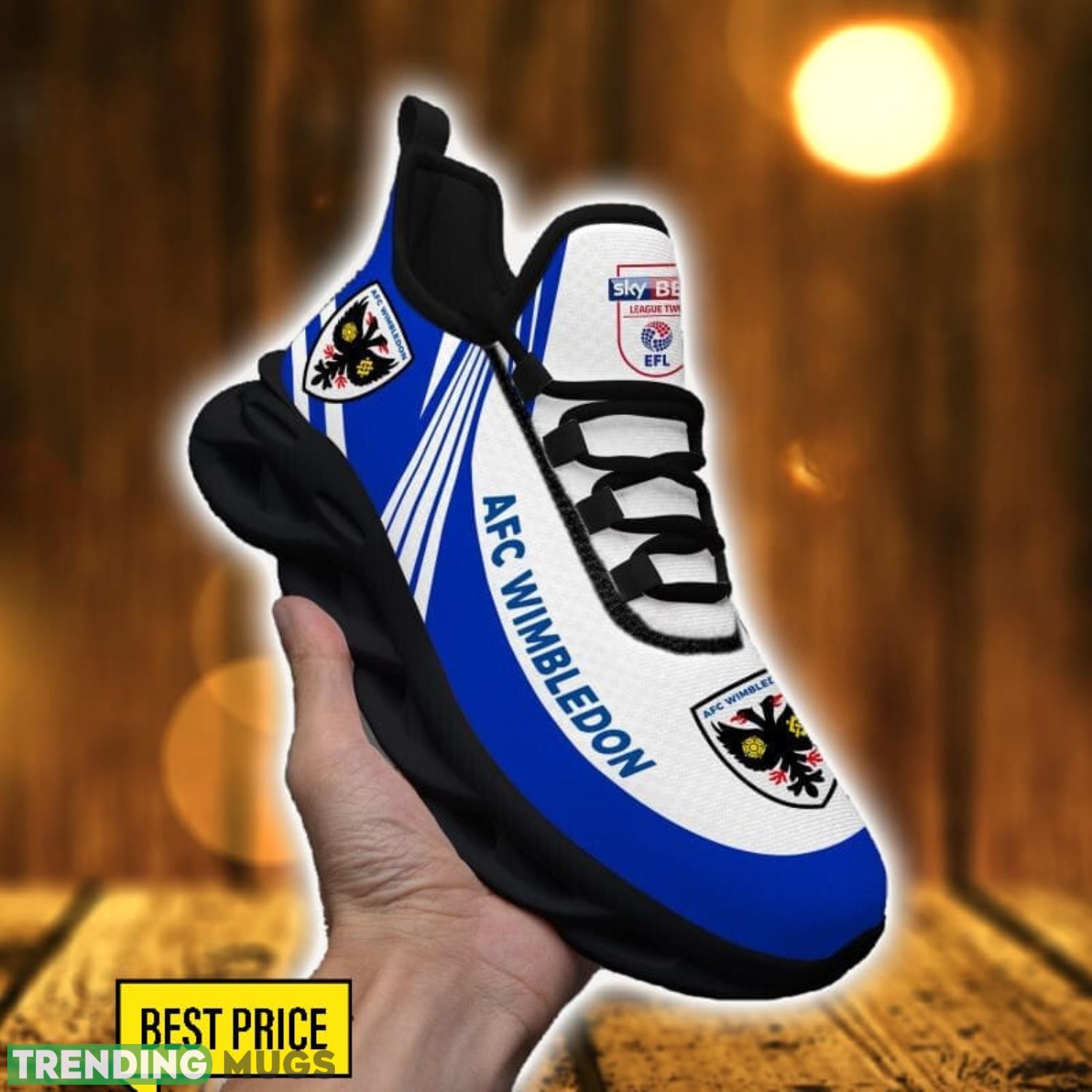 AFC Wimbledon Max Soul Shoes Sport Gift For Men And Women Max Soul AFC Wimbledon Max Soul Shoes Sport Gift For Men And Women Max Soul
