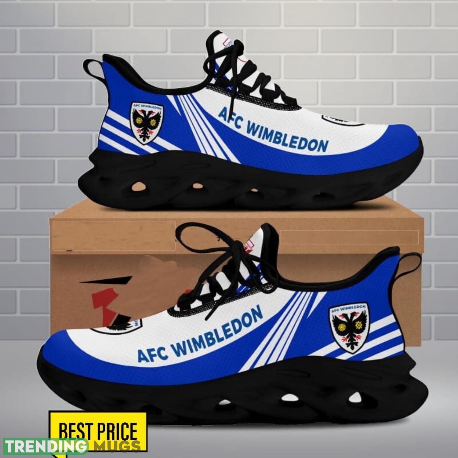 AFC Wimbledon Max Soul Shoes Sport Gift For Men And Women Max Soul AFC Wimbledon Max Soul Shoes Sport Gift For Men And Women Max Soul