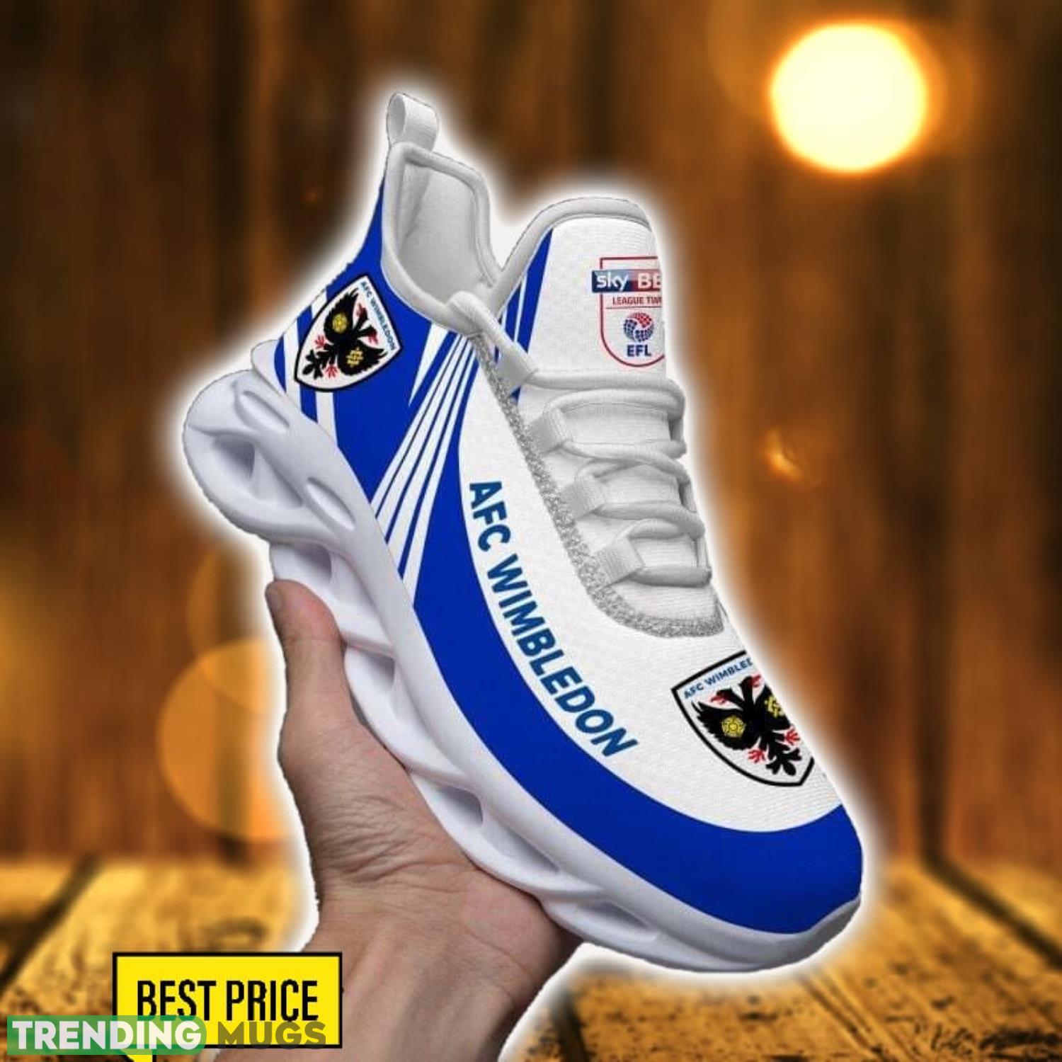 AFC Wimbledon Max Soul Shoes Sport Gift For Men And Women Max Soul AFC Wimbledon Max Soul Shoes Sport Gift For Men And Women Max Soul