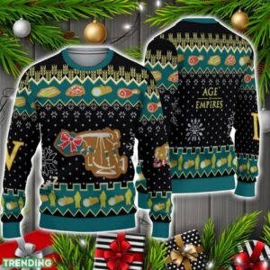 Age of Empires Holiday Ugly Sweater Christmas Holiday Gift 3D Sweater