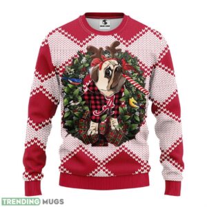 Alabama Crimson Tide Pub Dog Ugly Christmas Sweater For Sport Fans Christmas Gift 3D Sweater