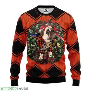 Anaheim Ducks Pub Dog Ugly Christmas Sweater For Sport Fans Christmas Gift 3D Sweater