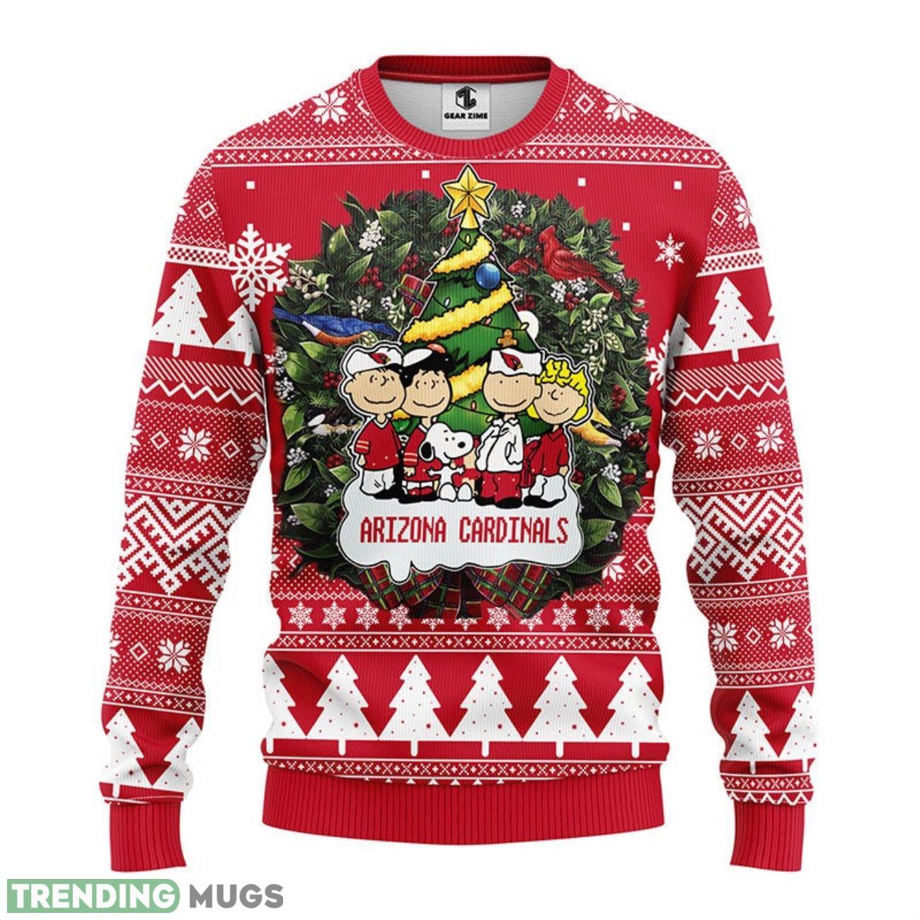 Arizona Cardinals Snoopy Ugly Christmas Sweater For Sport Fans Christmas Gift 3D Sweater Arizona Cardinals Snoopy Ugly Christmas Sweater For Sport Fans Christmas Gift 3D Sweater