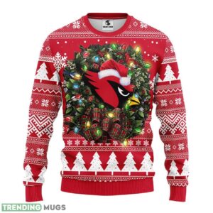 Arizona Cardinals Ugly Christmas Sweater For Sport Fans Christmas Gift 3D Sweater
