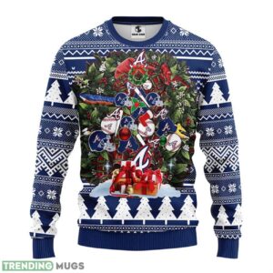 Atlanta Braves Tree Ugly Christmas Sweater Men Women Unisex Sweater 3D Sweater