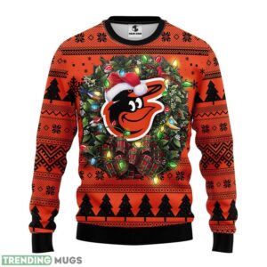 Baltimore Orioles Ugly Christmas Sweater For Sport Fans Christmas Gift 3D Sweater