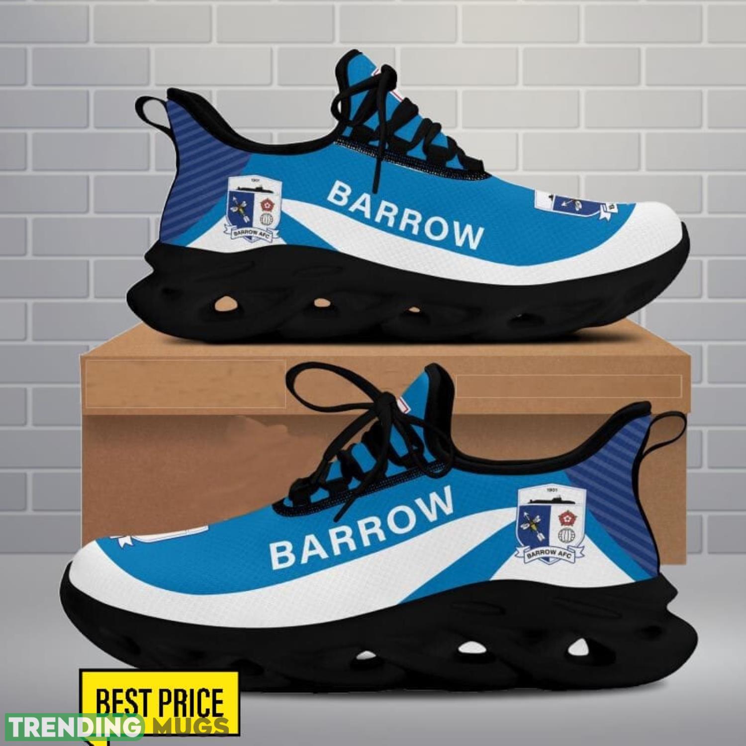 Barrow AFC Max Soul Shoes Sneakers For Fans Max Soul Barrow AFC Max Soul Shoes Sneakers For Fans Max Soul