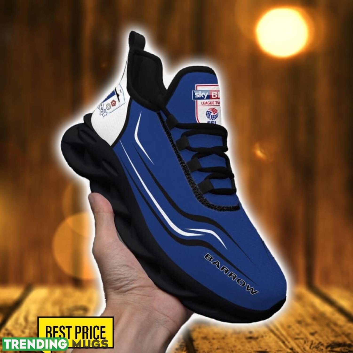 Barrow AFC Max Soul Shoes Sneakers For Fans Running Gift Max Soul Barrow AFC Max Soul Shoes Sneakers For Fans Running Gift Max Soul