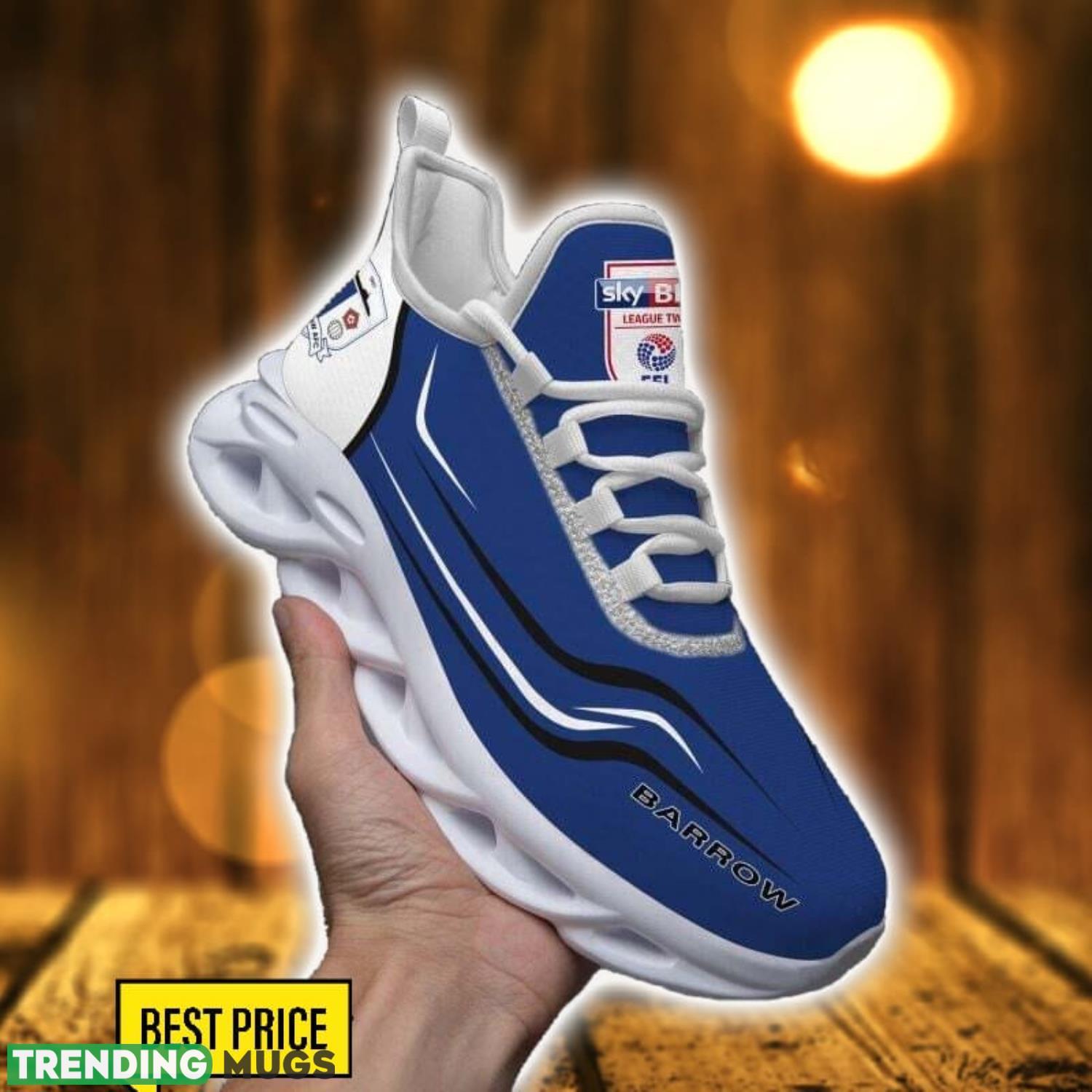 Barrow AFC Max Soul Shoes Sneakers For Fans Running Gift Max Soul Barrow AFC Max Soul Shoes Sneakers For Fans Running Gift Max Soul