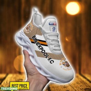 Blackpool F.C Max Soul Shoes Luxury Sport Gift For Men And Women Max Soul
