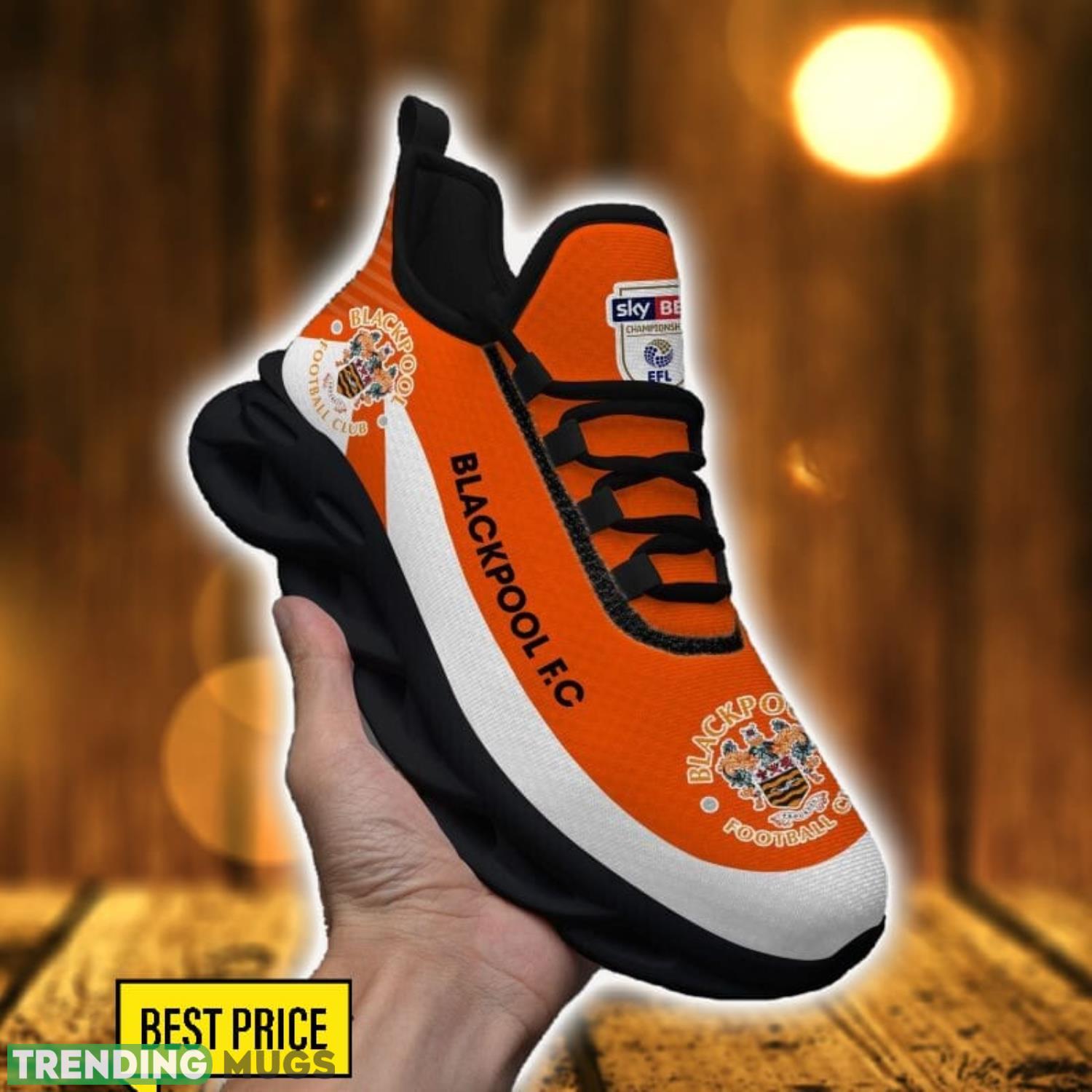 Blackpool F.C Max Soul Shoes Sneakers For Fans Max Soul Blackpool F.C Max Soul Shoes Sneakers For Fans Max Soul