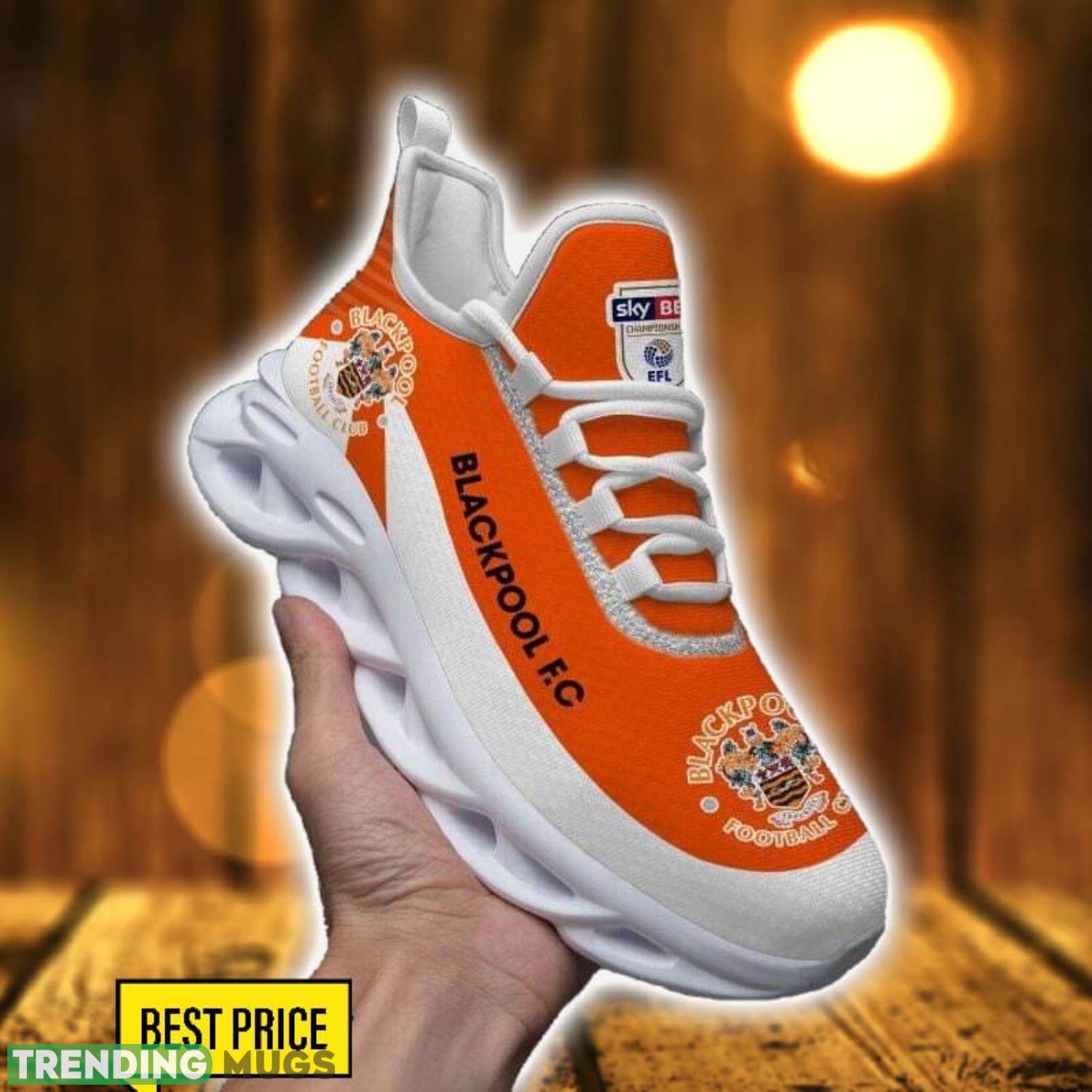 Blackpool F.C Max Soul Shoes Sneakers For Fans Max Soul Blackpool F.C Max Soul Shoes Sneakers For Fans Max Soul