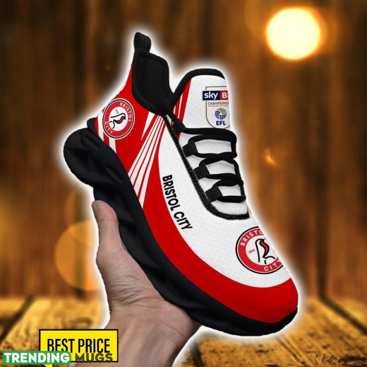 Bristol City Max Soul Shoes Sport Gift For Men And Women Max Soul Bristol City Max Soul Shoes Sport Gift For Men And Women Max Soul