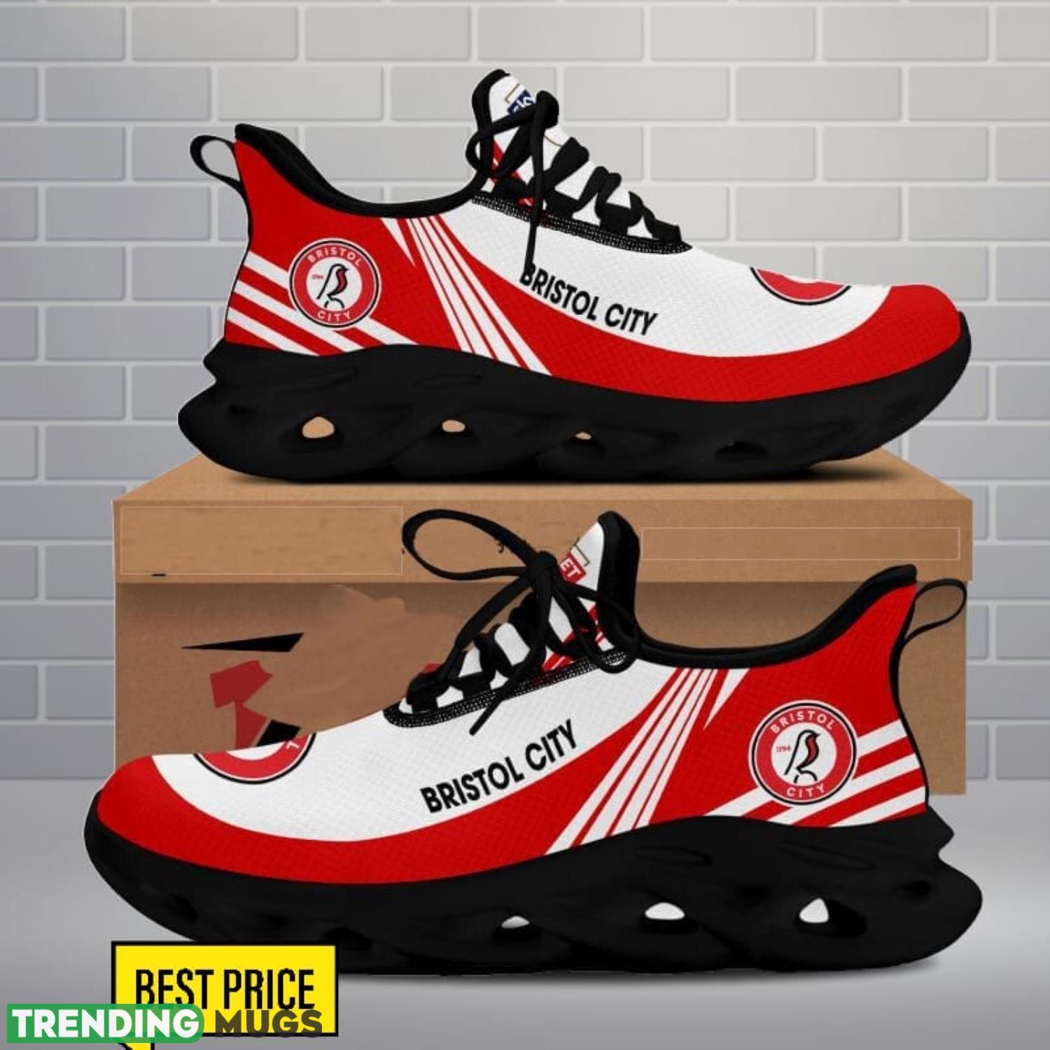 Bristol City Max Soul Shoes Sport Gift For Men And Women Max Soul Bristol City Max Soul Shoes Sport Gift For Men And Women Max Soul