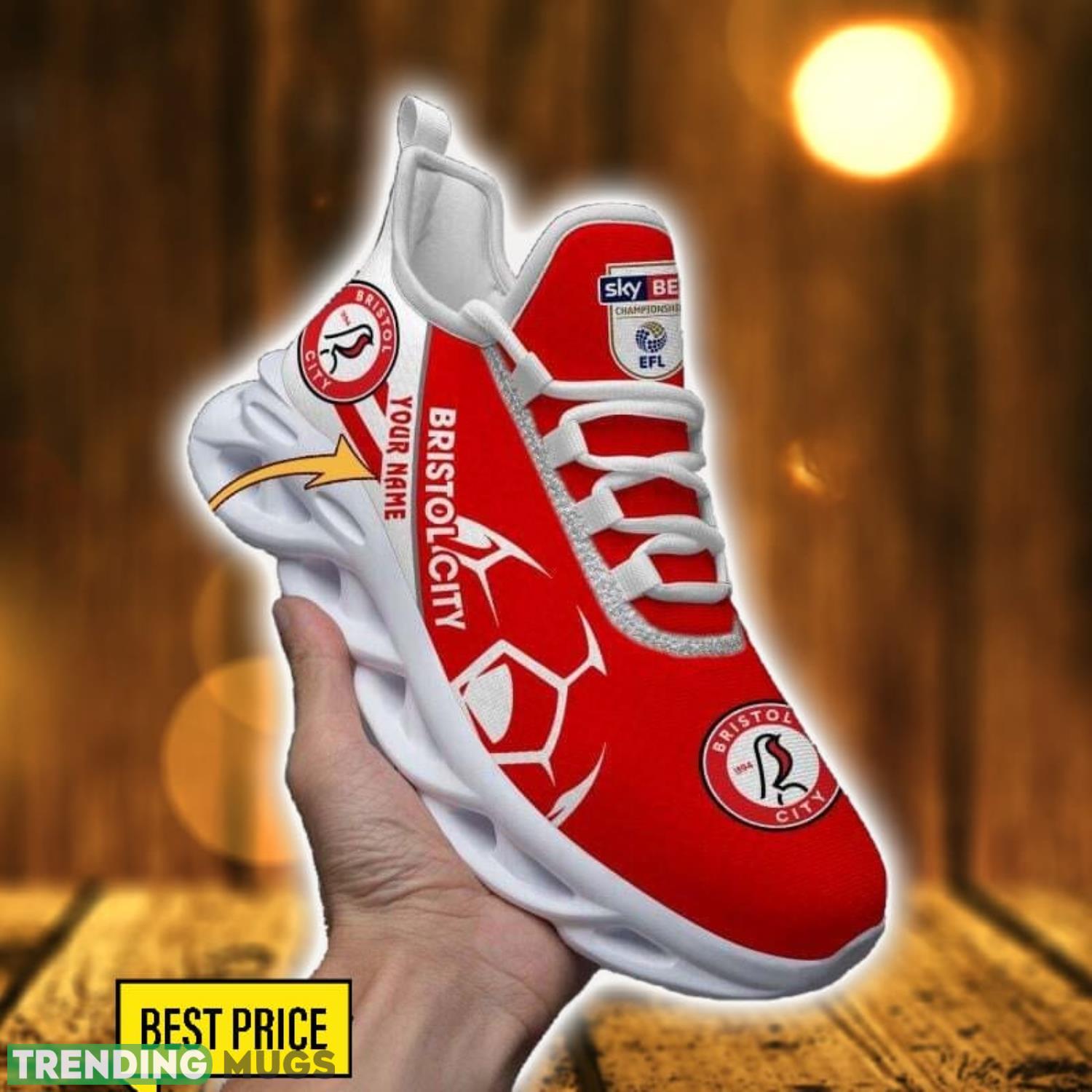 Bristol City Max Soul Shoes Sport Gift For Men And Women Trending Custom Name Max Soul Bristol City Max Soul Shoes Sport Gift For Men And Women Trending Custom Name Max Soul