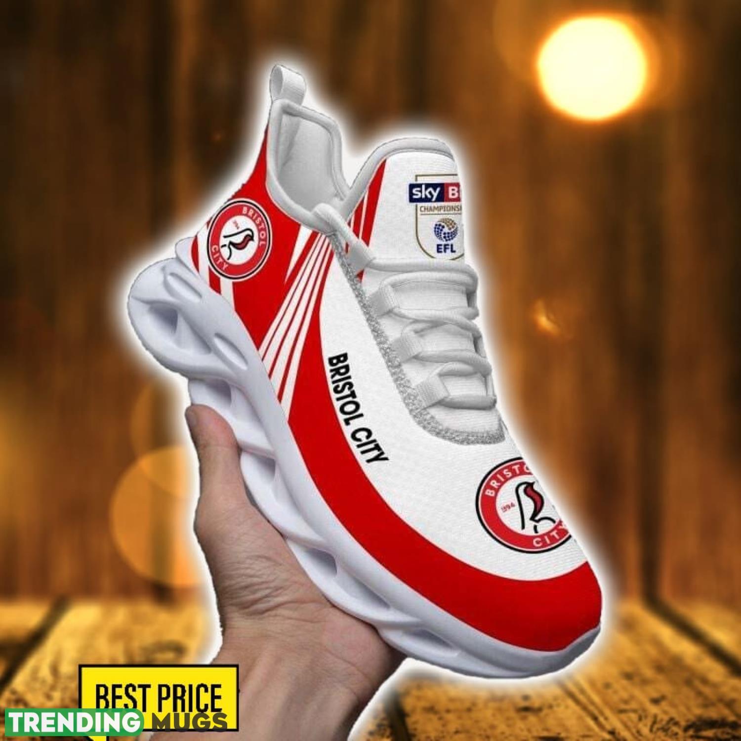 Bristol City Max Soul Shoes Sport Gift For Men And Women Max Soul Bristol City Max Soul Shoes Sport Gift For Men And Women Max Soul