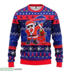 Buffalo Bills Dabbing Santa Claus Christmas Ugly Sweater 3D Christmas Sweater For Men Women Christmas Gift For Sport Team Product Photo 1