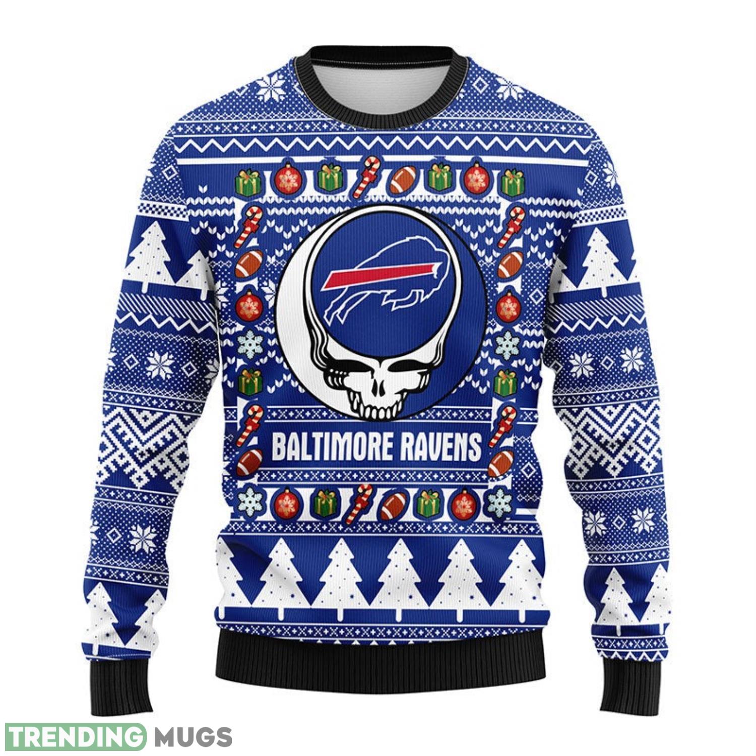 Buffalo Bills Grateful Dead Ugly Christmas Sweater Holiday Gift For Sport Fans 3D Sweater Buffalo Bills Grateful Dead Ugly Christmas Sweater Holiday Gift For Sport Fans 3D Sweater