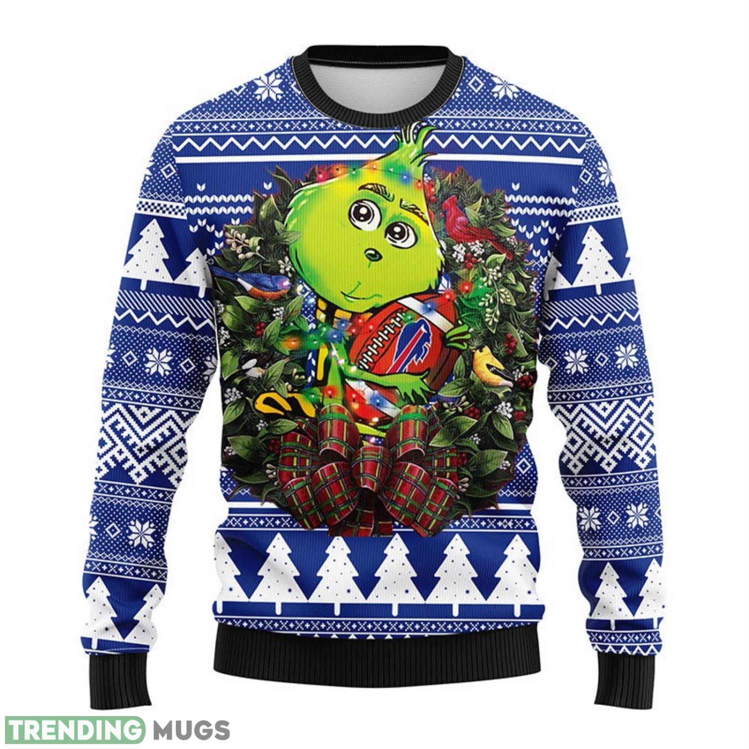 Buffalo Bills Grinch Hug Christmas Ugly Sweater 3D Christmas Sweater For Men Women Christmas Gift For Sport Team 3D Sweater Buffalo Bills Grinch Hug Christmas Ugly Sweater 3D Christmas Sweater For Men Women Christmas Gift For Sport Team 3D Sweater
