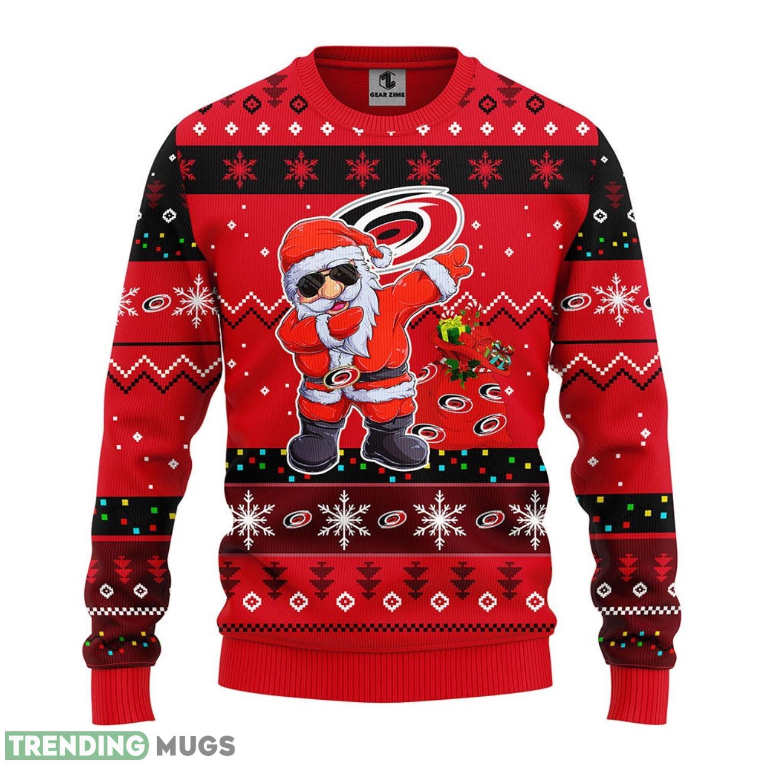 Carolina Hurricanes Dabbing Santa Claus Christmas Ugly Sweater 3D Christmas Sweater For Men Women Christmas Gift For Sport Team 3D Sweater Carolina Hurricanes Dabbing Santa Claus Christmas Ugly Sweater 3D Christmas Sweater For Men Women Christmas Gift For Sport Team 3D Sweater