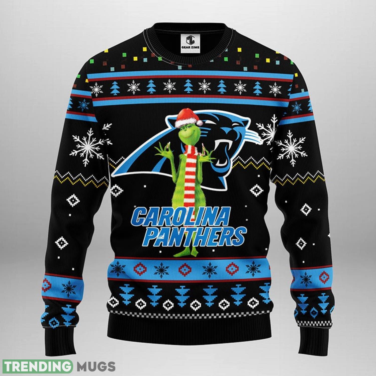 Carolina Panthers Funny Grinch Christmas Ugly Sweater 3D Christmas Sweater For Men Women Christmas Gift For Sport Team 3D Sweater Carolina Panthers Funny Grinch Christmas Ugly Sweater 3D Christmas Sweater For Men Women Christmas Gift For Sport Team 3D Sweater