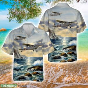 Cessna L 19 Bird Dog AOP Hawaiian Shirt Hawaiian Shirt