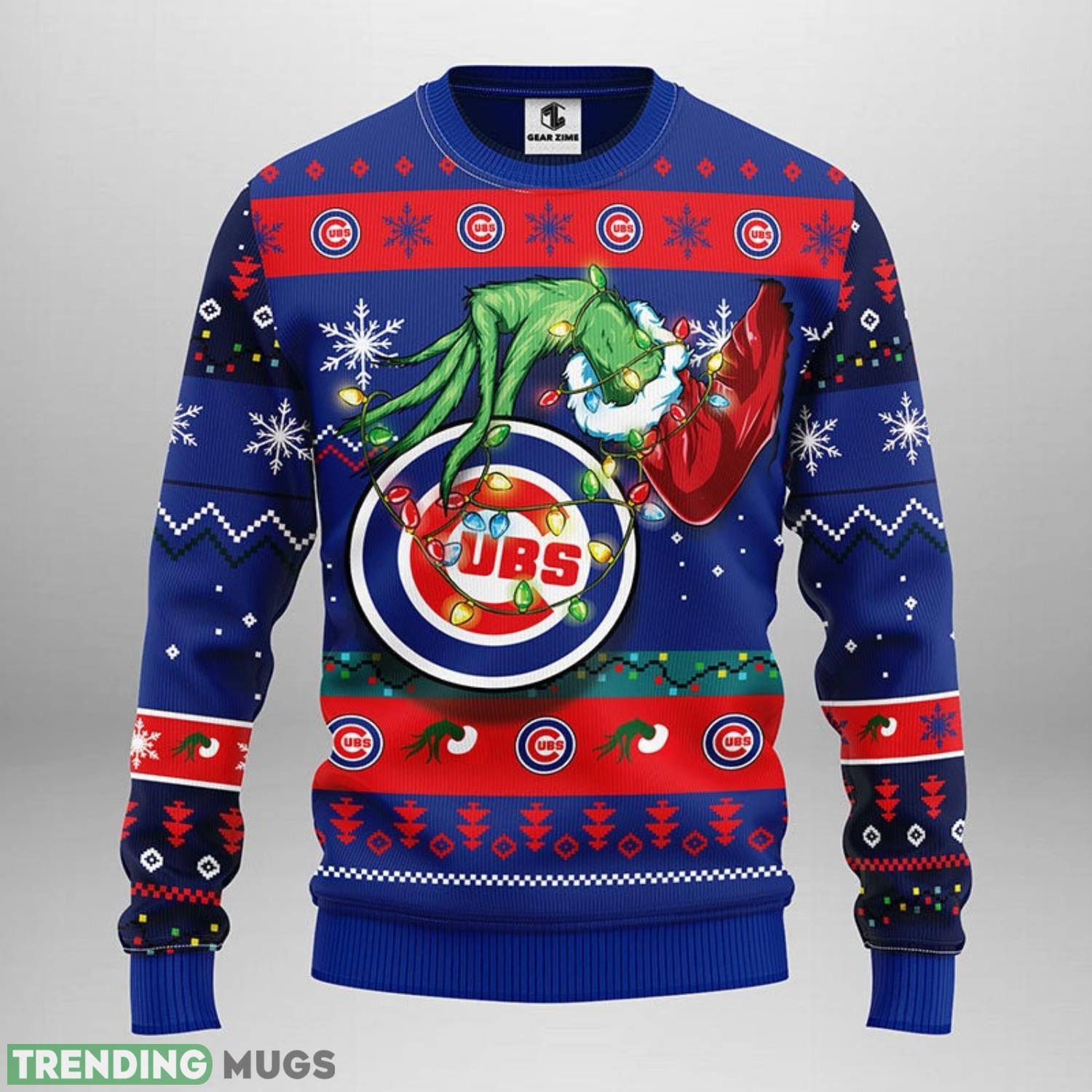 Chicago Cubs Grinch Christmas Ugly Sweater 3D Christmas Sweater For Men Women Christmas Gift For Sport Team 3D Sweater Chicago Cubs Grinch Christmas Ugly Sweater 3D Christmas Sweater For Men Women Christmas Gift For Sport Team 3D Sweater