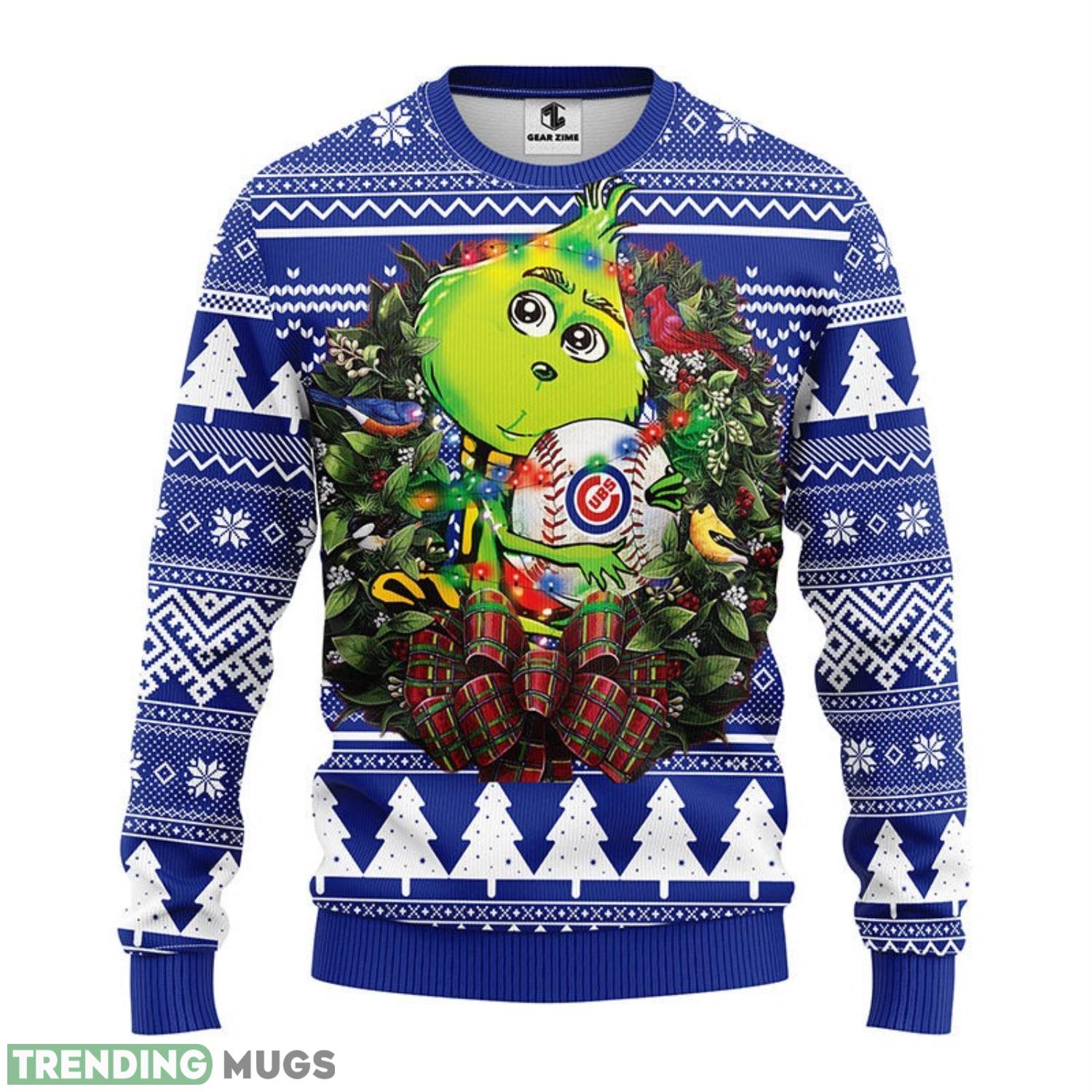 Chicago Cubs Grinch Hug Christmas Ugly Sweater 3D Christmas Sweater For Men Women Christmas Gift For Sport Team 3D Sweater Chicago Cubs Grinch Hug Christmas Ugly Sweater 3D Christmas Sweater For Men Women Christmas Gift For Sport Team 3D Sweater