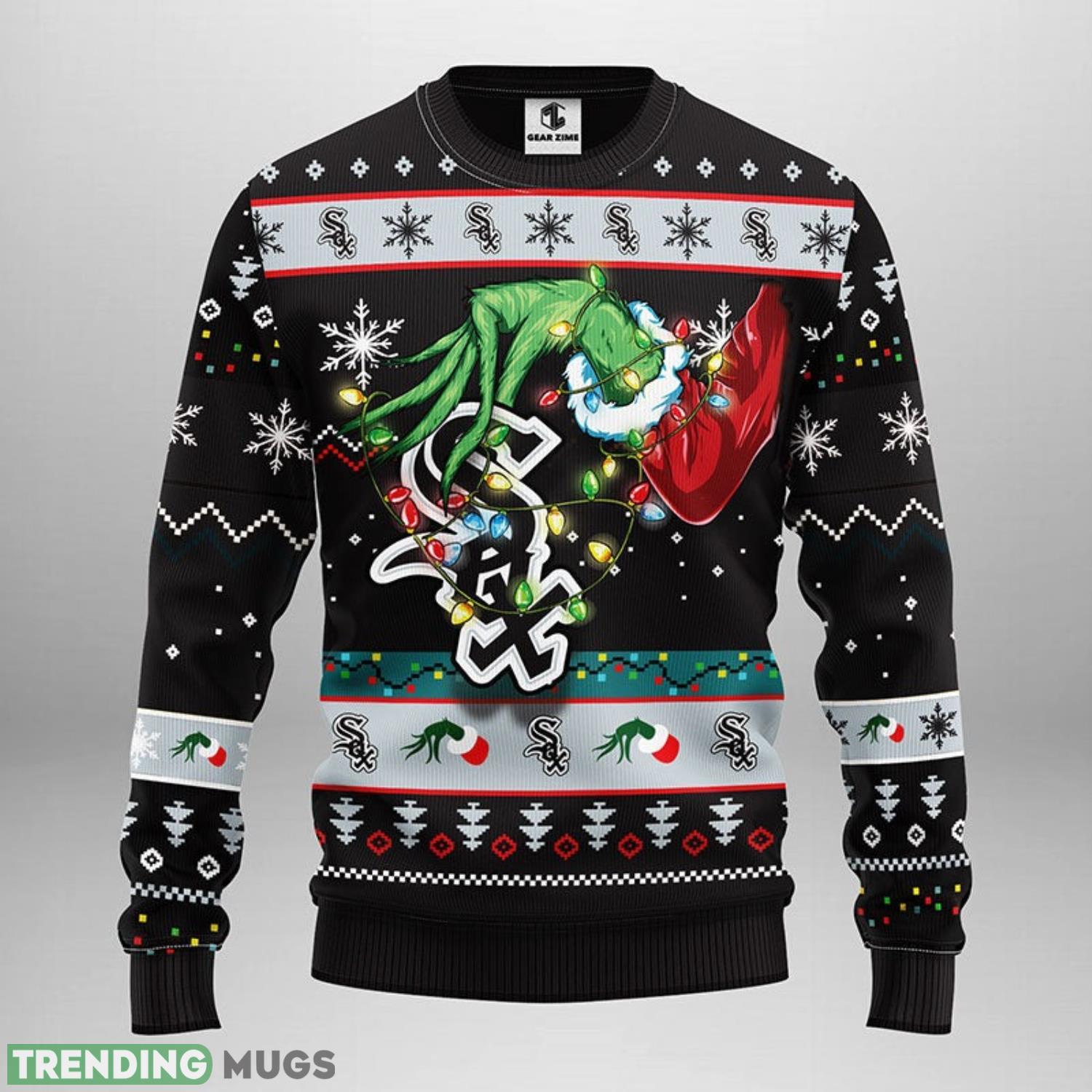 Chicago White Sox Grinch Christmas Ugly Sweater 3D Christmas Sweater For Men Women Christmas Gift For Sport Team 3D Sweater Chicago White Sox Grinch Christmas Ugly Sweater 3D Christmas Sweater For Men Women Christmas Gift For Sport Team 3D Sweater