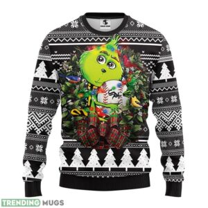Chicago White Sox Grinch Hug AOP Ugly Christmas Sweater Christmas Holiday Gift For Fans Product Photo 1