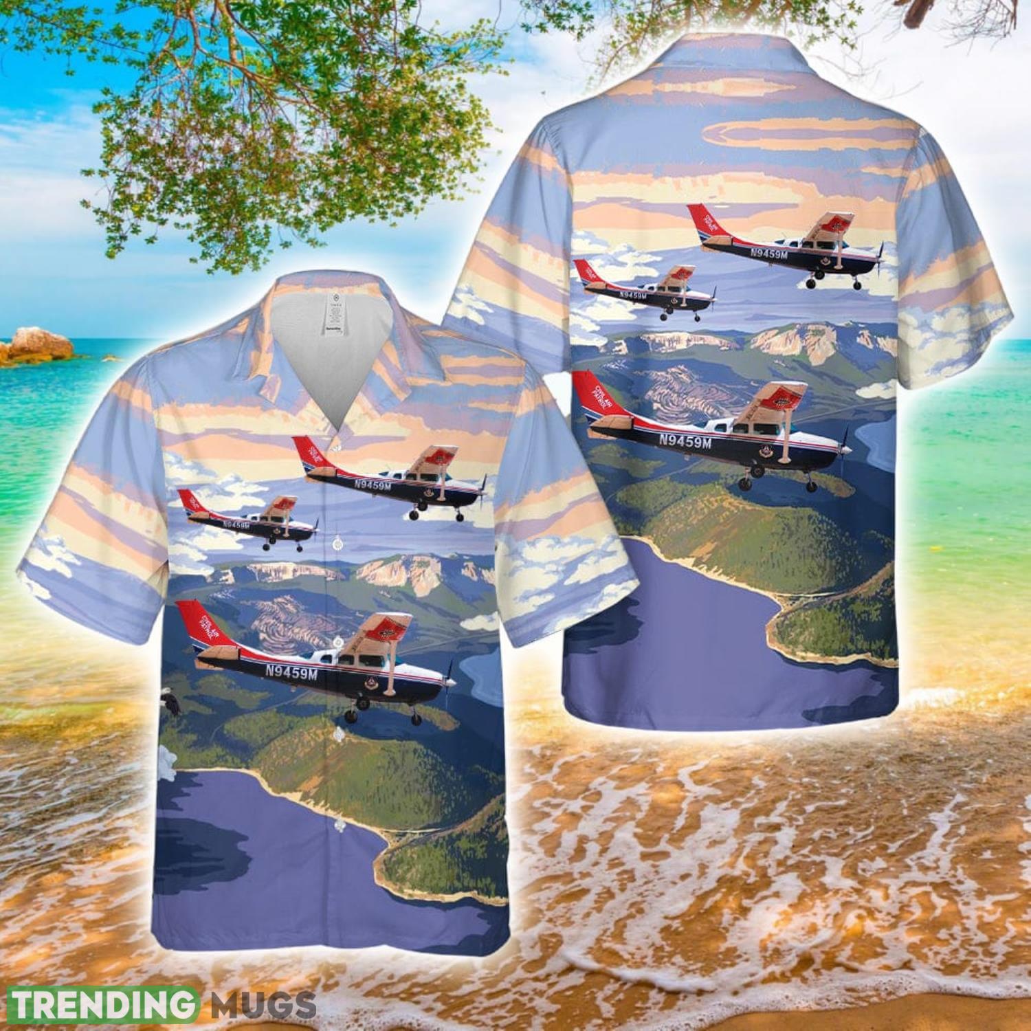 Civil Air Patrol Cessna 206 Hawaiian Shirt Beach Gift Hawaiian Shirt Civil Air Patrol Cessna 206 Hawaiian Shirt Beach Gift Hawaiian Shirt