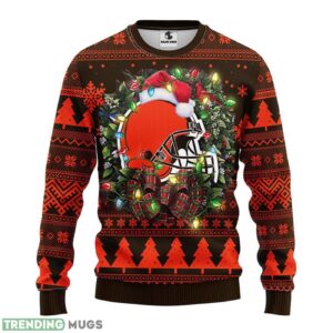 Cleveland Browns AOP Ugly Christmas Sweater Christmas Holiday Gift For Fans 3D Sweater