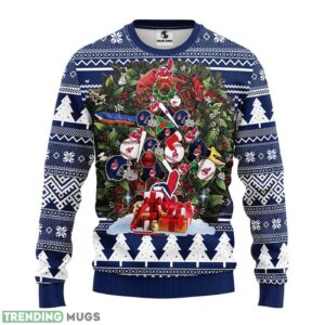 Cleveland Indians Tree Ugly Sweater 3D Christmas Sweater For Men Women 3D Sweater