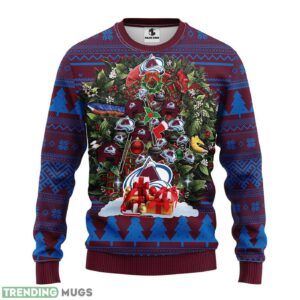 Colorado Avalanche Tree Ugly Sweater 3D Christmas Sweater For Men Women 3D Sweater