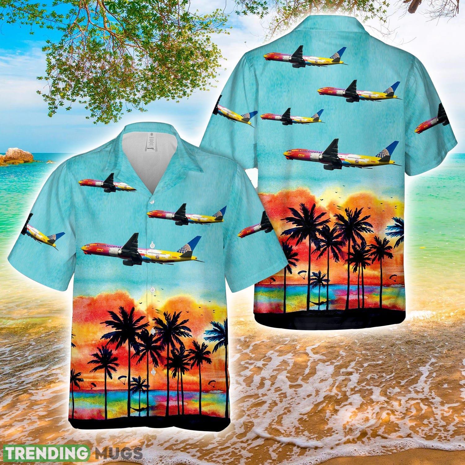 Continental Airlines Peter Max Boeing 777 224ER N77014 AOP Hawaiian Shirt Hawaiian Shirt Continental Airlines Peter Max Boeing 777 224ER N77014 AOP Hawaiian Shirt Hawaiian Shirt