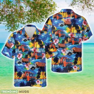 Curbside Waste Vehicles Hawaiian Shirt Beach Holiday Hawaiian Shirt
