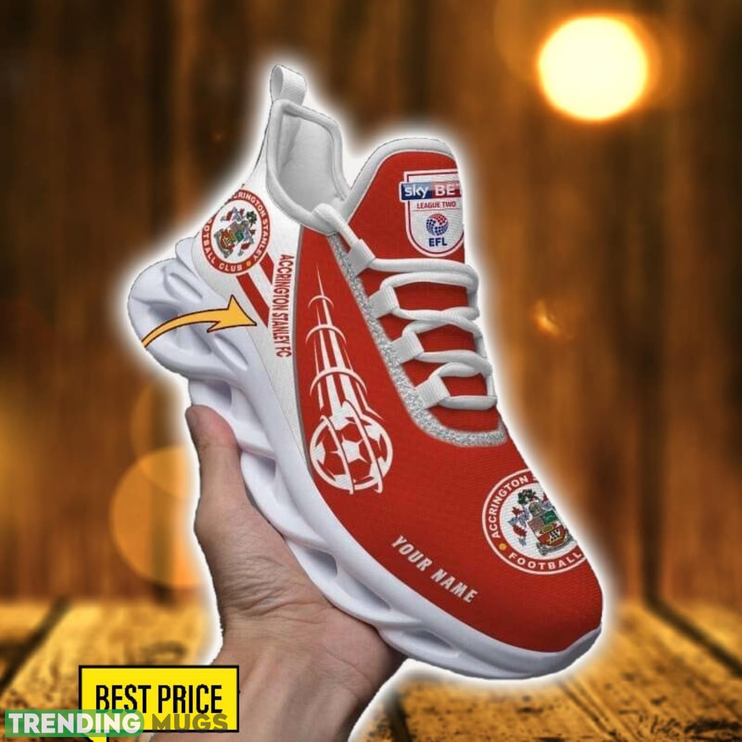 Custom Name Accrington Stanley Max Soul Shoes Sport Gift For Men And Women Max Soul Custom Name Accrington Stanley Max Soul Shoes Sport Gift For Men And Women Max Soul