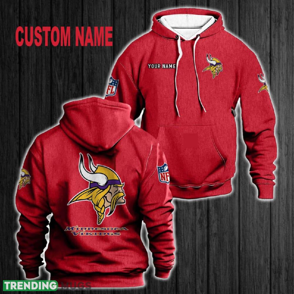 Custom Name Minnesota Vikings 3D Hoodie Red All OVer Print For Men Women Gift Christmas 2024 Custom Name Minnesota Vikings 3D Hoodie Red All OVer Print For Men Women Gift Christmas 2024 - Custom Name Minnesota Vikings 3D Hoodie Red All OVer Print For Men Gift Christmas 2024