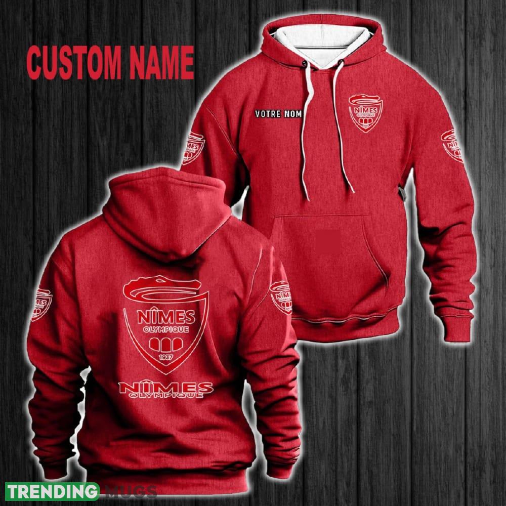 Custom Name Nimes Olympique 3D Hoodie Red All OVer Print For Men Women Gift Christmas 2024 Custom Name Nimes Olympique 3D Hoodie Red All OVer Print For Men Women Gift Christmas 2024 - Custom Name Nimes Olympique 3D Hoodie Red All OVer Print For Men Gift Christmas 2024